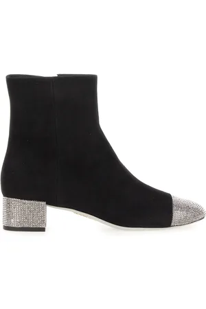 RENE CAOVILLA Stivale con strass