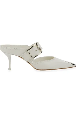 Alexander McQueen Sandalo punk con fibbia