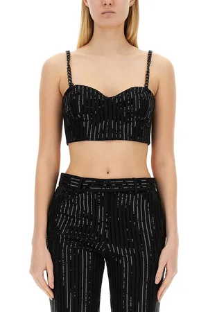 Michael Kors Top bustier in crêpe