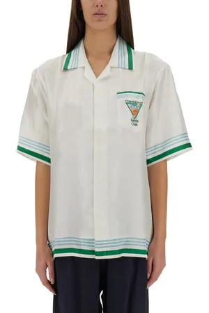 Casablanca Camicia con colletto cubano