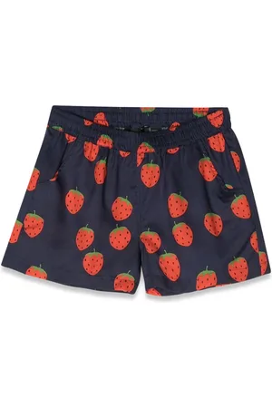 Mini Rodini Allover strawberries shorts