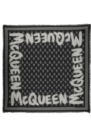 Alexander McQueen Foulard graffiti biker