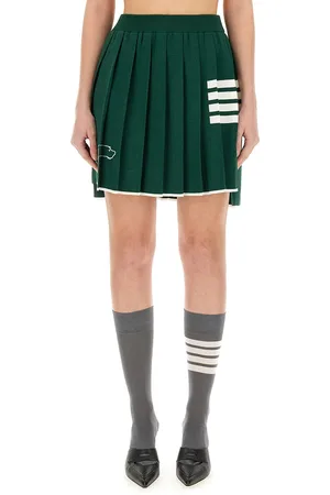 Thom Browne Gonna mini plissettata