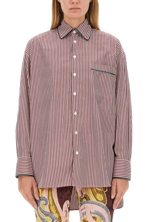 Etro Camicia con ricamo pegaso