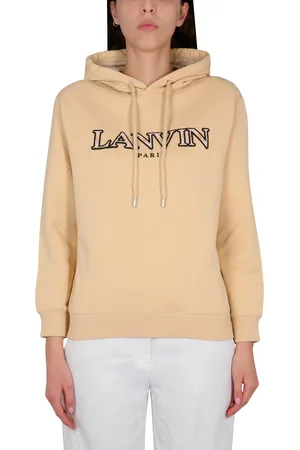 Lanvin Felpa con ricamo logo