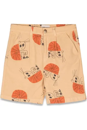 Bobo Choses Hermit crab all over woven bermuda