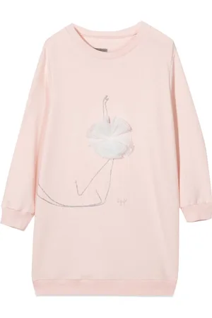 Il gufo Vestito manica lunga