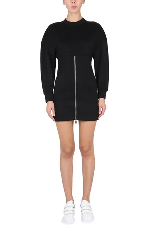 Alexander McQueen Abito mini con maniche cocoon