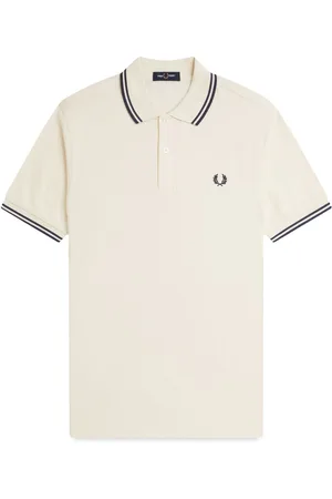 Fred Perry Polo in piqué di cotone con e doppia riga
