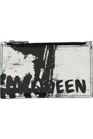 Alexander McQueen Portacarte con logo