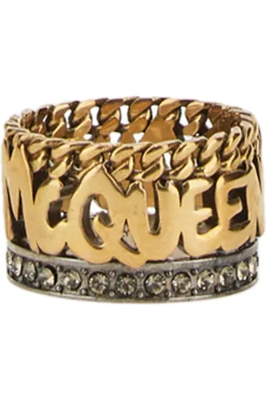 Alexander McQueen Anello graffiti