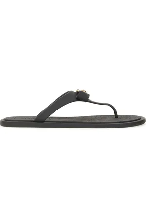 VERSACE Sandalo slide con "nastro gianni"