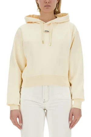 Jacquemus "la felpa" con cappuccio gros grain