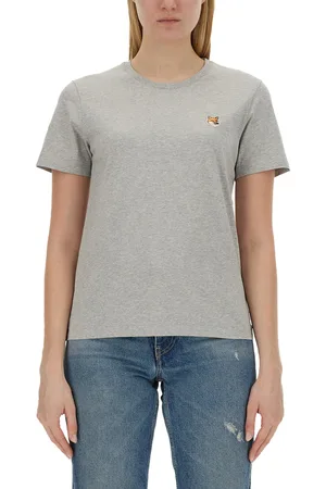 Maison Kitsuné T-shirt con patch fox