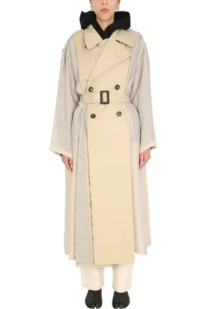 Maison Margiela Trench bi-materiale