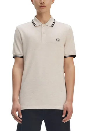 Fred Perry Polo in piqué di cotone con doppia riga