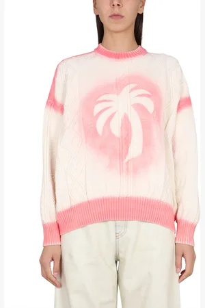 Palm Angels Maglione palm effetto vernice