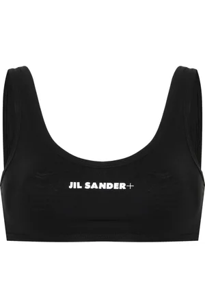 Jil Sander Top bikini con logo