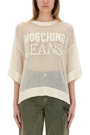Moschino Maglia a rete con logo