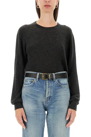 Saint Laurent Maglia in cashmere e seta