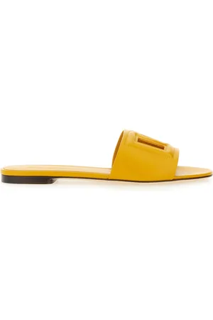 Dolce & Gabbana Sandalo slide in pelle