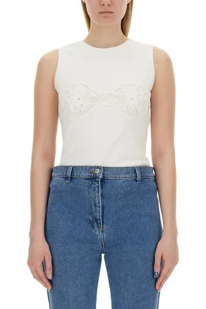 MAGDA BUTRYM T-shirt crochet bra