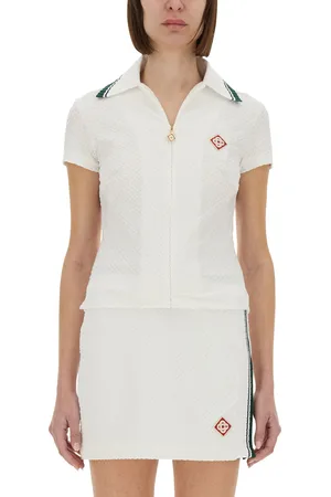 Casablanca Camicia con colletto a coste