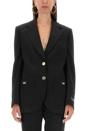 VERSACE Blazer oversize monopetto