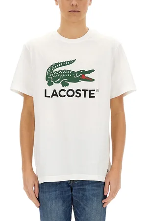Lacoste T-shirt in cotone con stampa