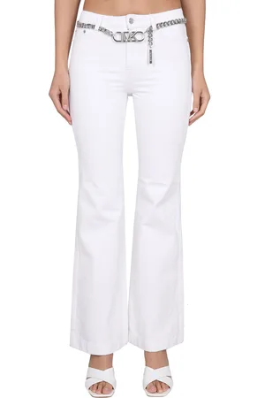 Michael Kors Pantalone con cintura logata