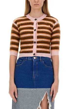 Marni Cardigan con motivo riga