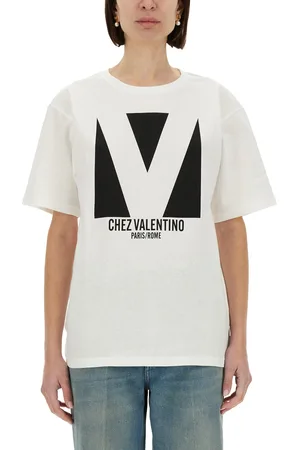 VALENTINO T-shirt con stampa "chez "