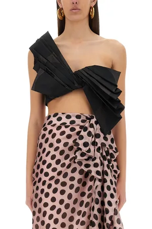 Nina Ricci Top "twisted polka dots"