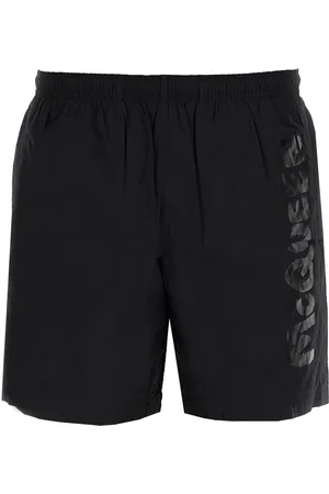 Alexander McQueen Costume da bagno con logo graffiti