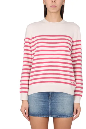 A.P.C. A. p.c. maglia con motivo riga