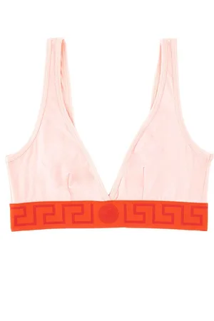 VERSACE Bralette con greca