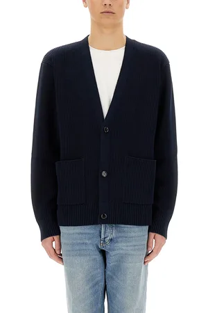 LARDINI Cardigan in cotone organico