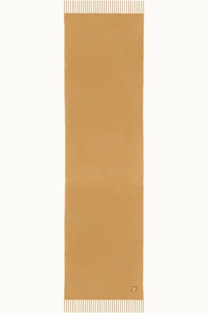 Maison Kitsuné Sciarpa con logo