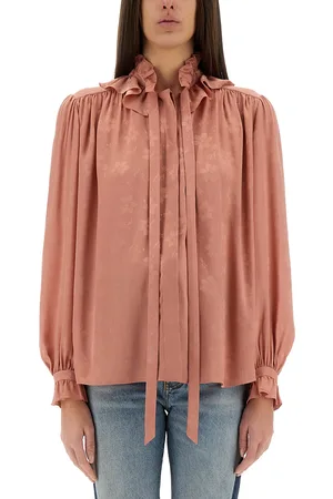 Chloé Blusa fluida in jacquard di seta