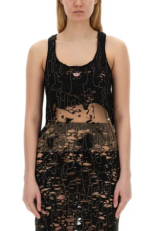 Diesel Canotta in tulle