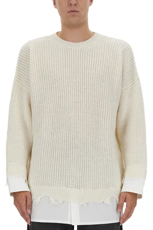 Maison Margiela Maglia con fondo camicia
