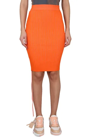 OFF-WHITE Gonna con cut-out