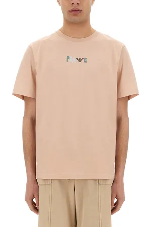 Emporio Armani T-shirt con maxi stampa capsule peace asv