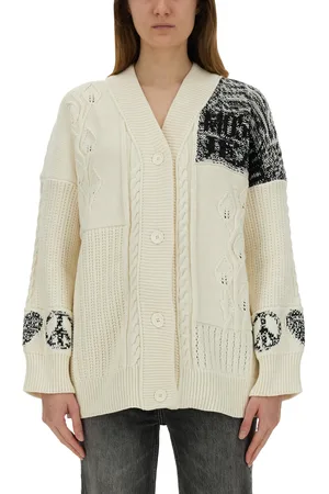 Moschino Cardigan in maglia di cotone