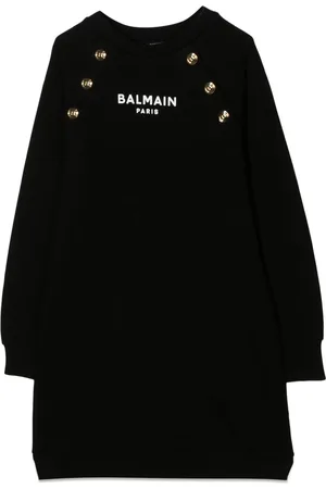 Balmain Abito bottoni oro