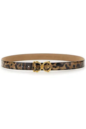 Dolce & Gabbana Cintura con stampa leopardo