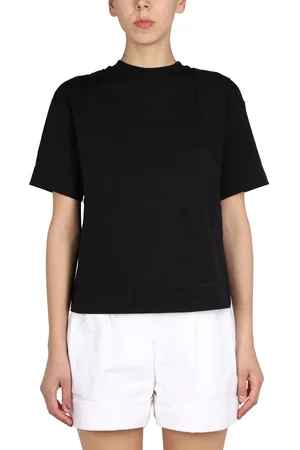Alexander McQueen T-shirt in jersey di cotone