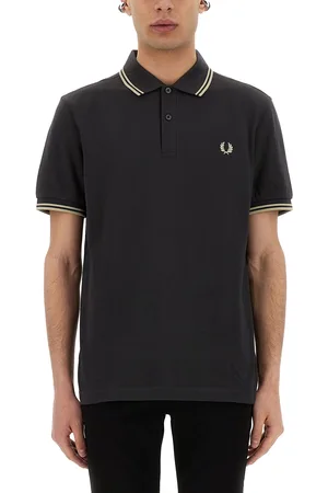Fred Perry Polo in piqué di cotone con doppia riga