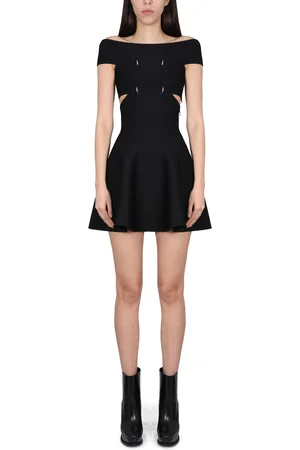 Alexander McQueen Miniabito con spalle scoperte