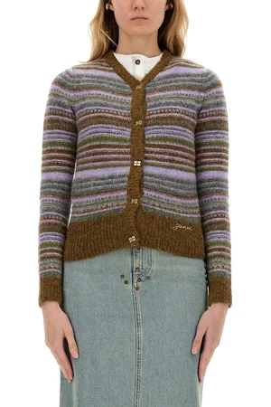 Ganni Cardigan a righe
